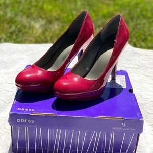 Red Size 7 Worthington Heels